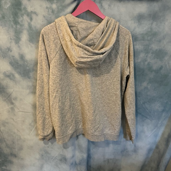 Nike gray zip up hoodie size medium - Picture 2 of 6